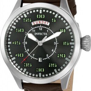 Men's Invicta Aviatior Watch New Old Stock W/ Bonus Strap
